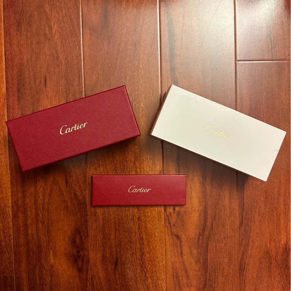 🆕 Cartier Glasses or Sunglasses Box & Care Papers
